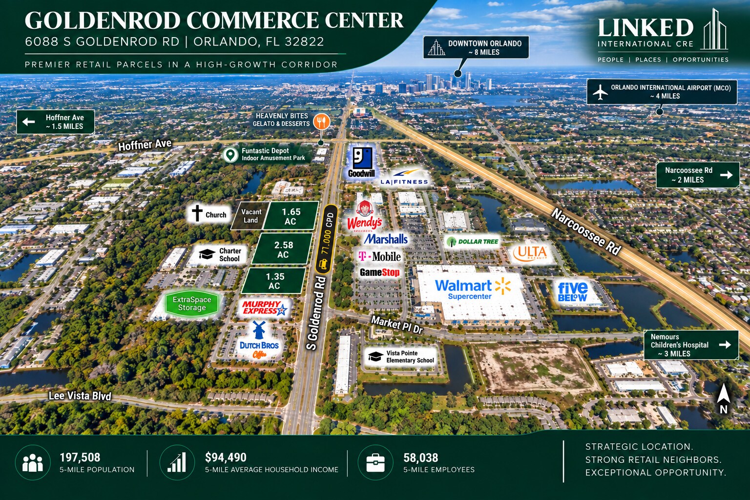 6088 S Goldenrod Rd, Orlando, FL for Rent
