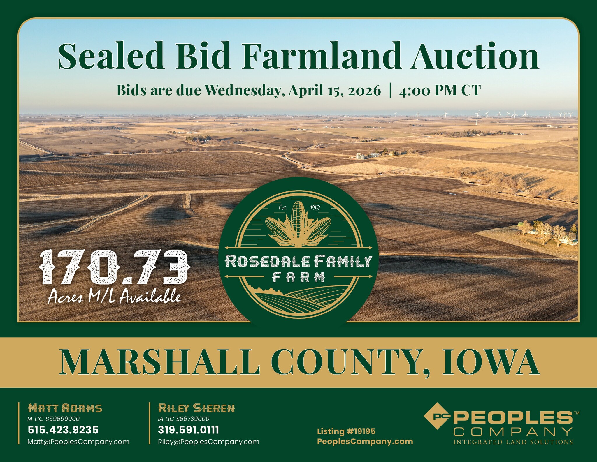 00 Iowa Highway 330, Albion, IA for Sale