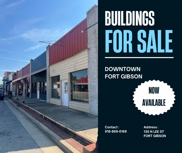 133-135 N Lee St, Fort Gibson, OK for Sale