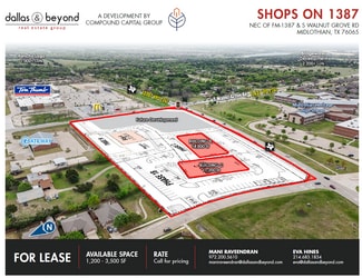 Midlothian, TX Office/Medical, Retail - 4051 FM 1387