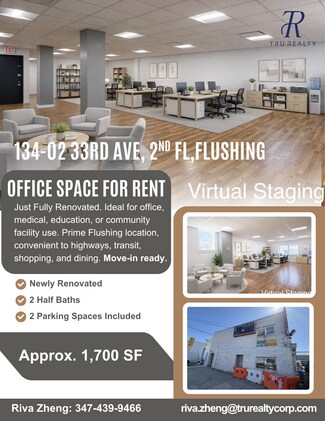 Flushing, NY Office - 13402 33rd Ave