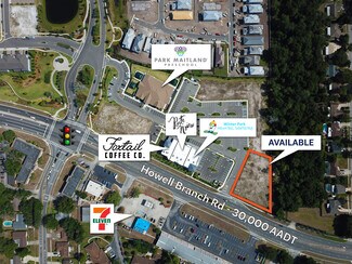 Winter Park, FL Commercial Land - 2470 Howell Market Winter Park, FL Commercial Land - 2470 Howell Market