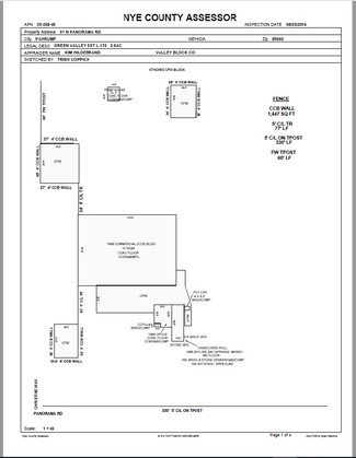 Pahrump, NV Light Distribution - 91 Panorama Rd