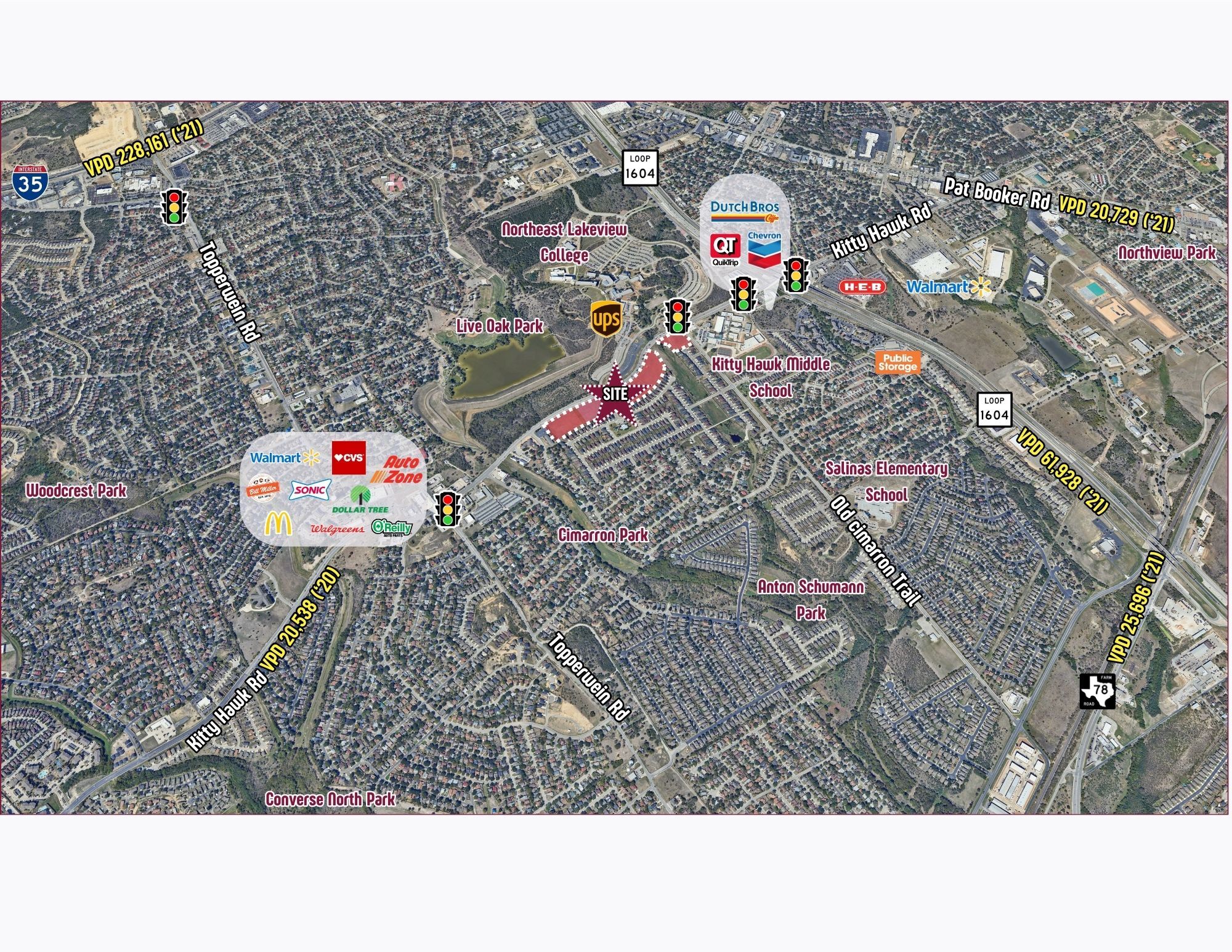 Kitty Hawk Rd, Universal City, TX for Sale