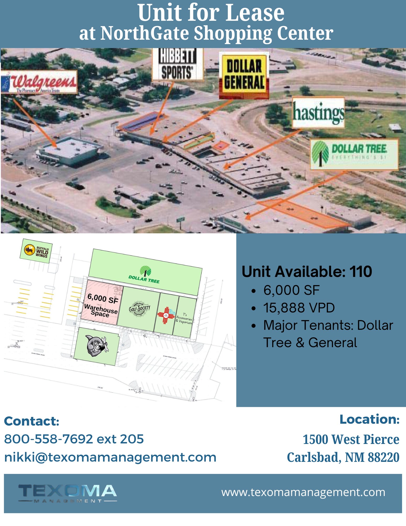 1481-1607 W Pierce St, Carlsbad, NM for Rent