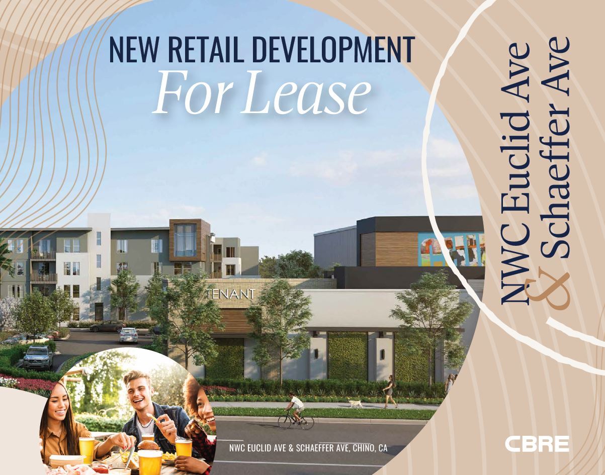 NWC Euclid Ave & Schaefer Ave, Chino, CA for Rent