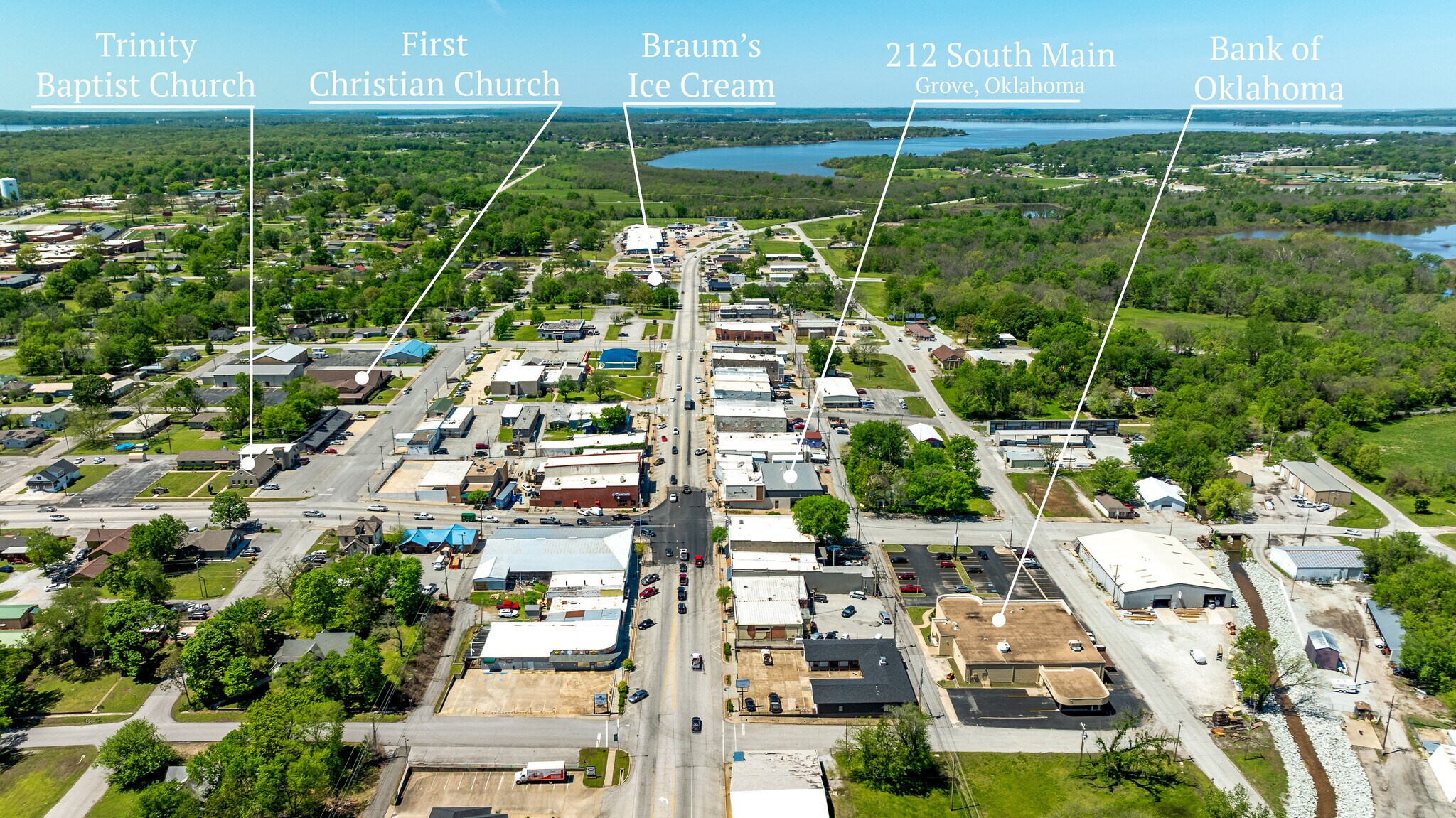 212 S Main St, Grove, OK for Sale