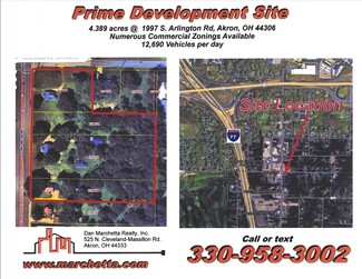 Akron, OH Commercial Land - 1997 S Arlington Rd