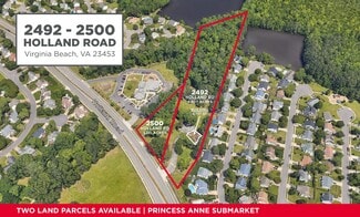 Virginia Beach, VA Commercial Land - 2500 Holland Rd