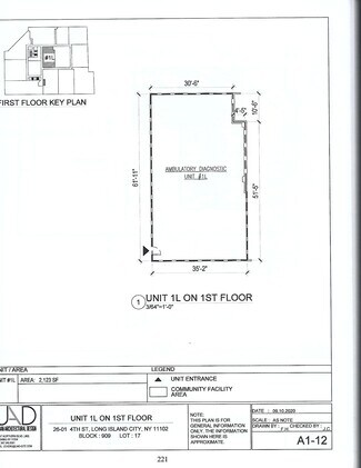 Astoria, NY Office/Retail - 26-01 4th St