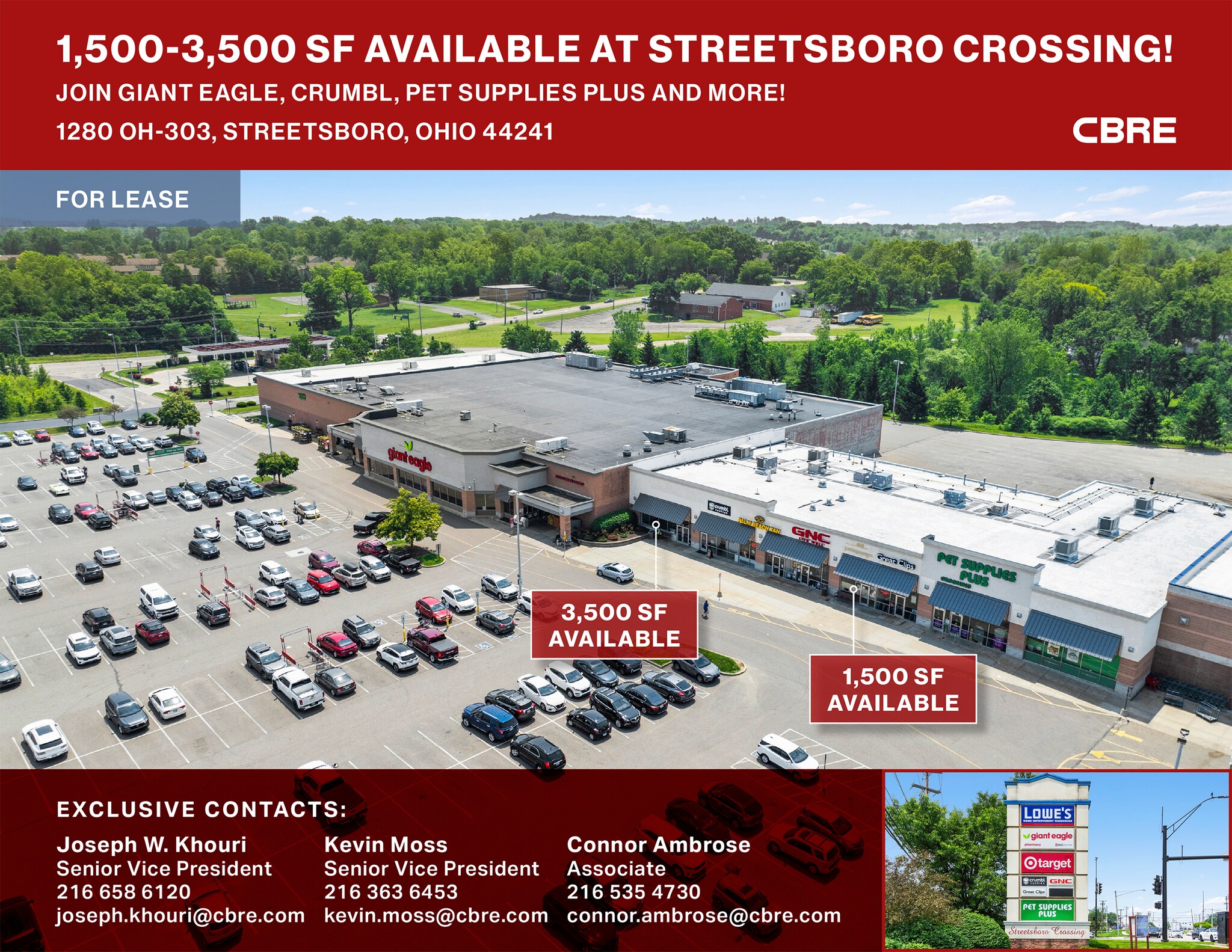 1190-1280 SR 303, Streetsboro, OH for Rent