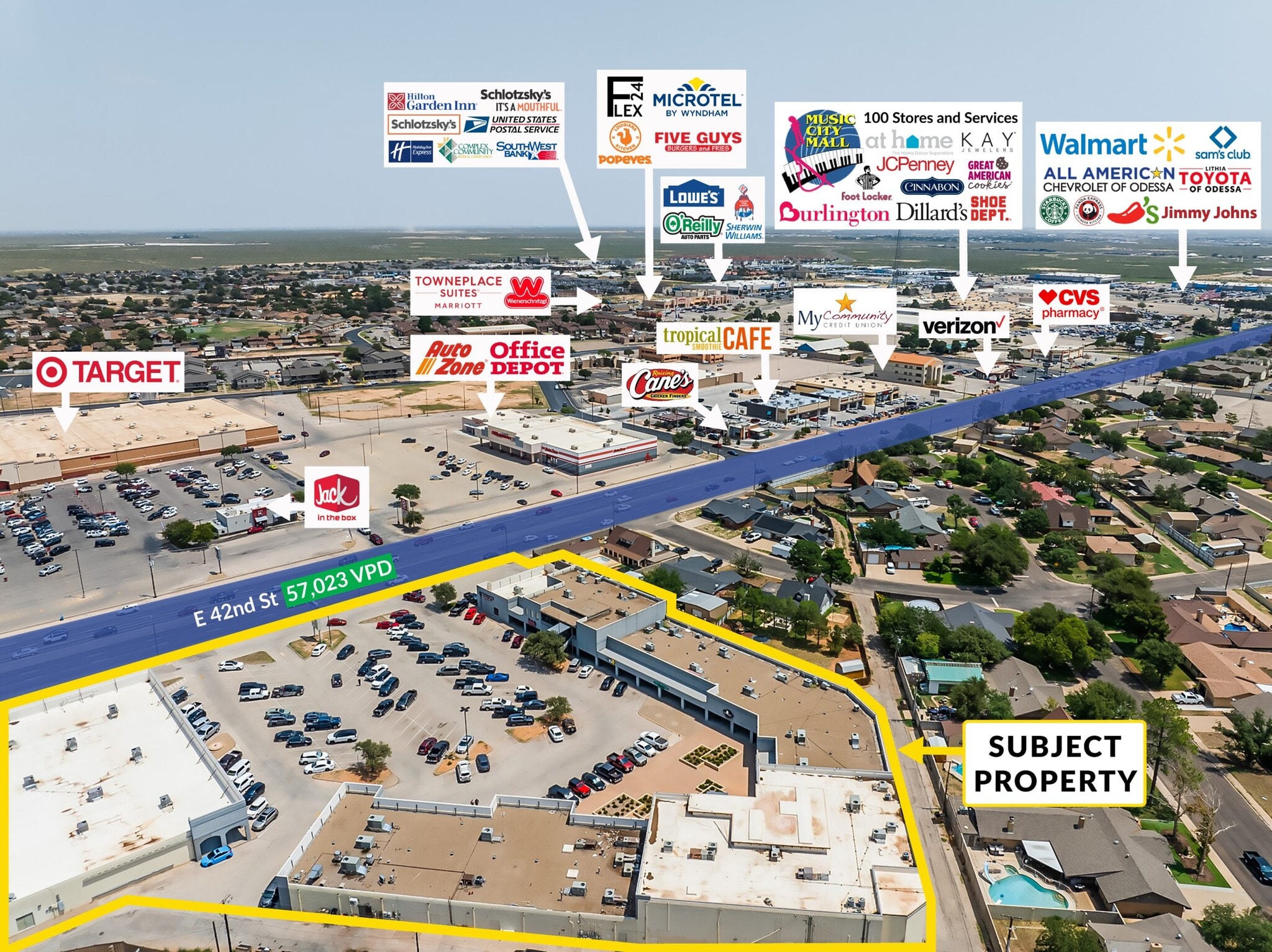 3950 E 42nd St, Odessa, TX for Rent