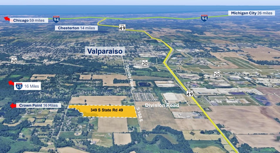 349 S State Rd 49, Valparaiso, IN for Sale