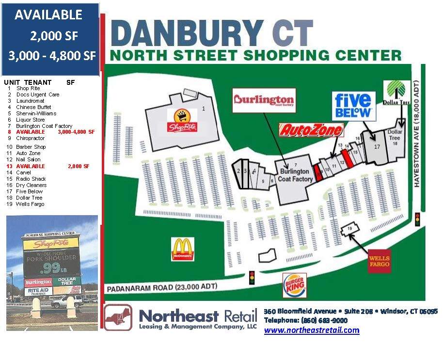 1 Padanaram Rd, Danbury, CT for Rent