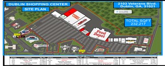 Dublin, GA Retail - 2101-2103 Veterans Blvd