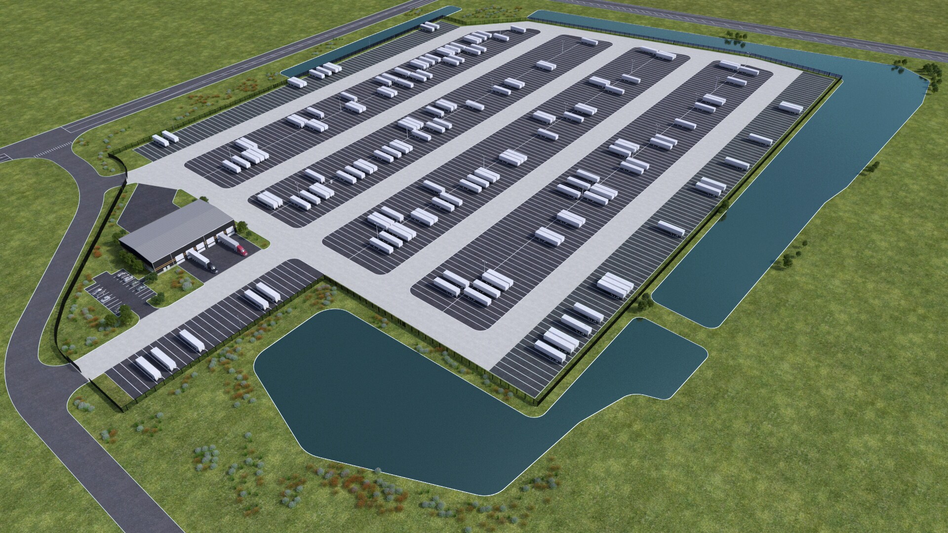 SWC Russell Rd @ Green Bay Rd, Zion, IL for Rent