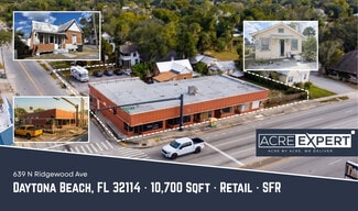 Daytona Beach, FL Retail - 639 N Ridgewood Ave Daytona Beach, FL Retail - 639 N Ridgewood Ave