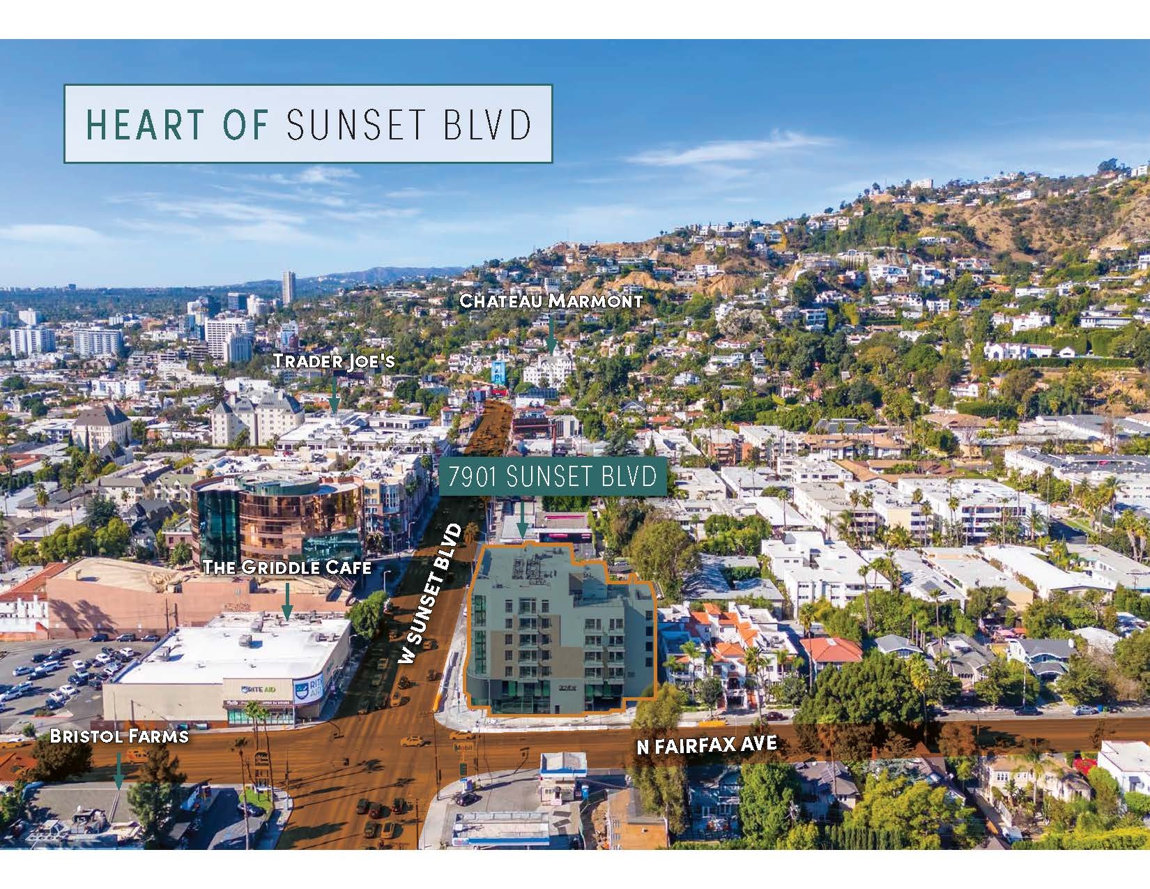 7901 W Sunset Blvd, Los Angeles, CA for Rent