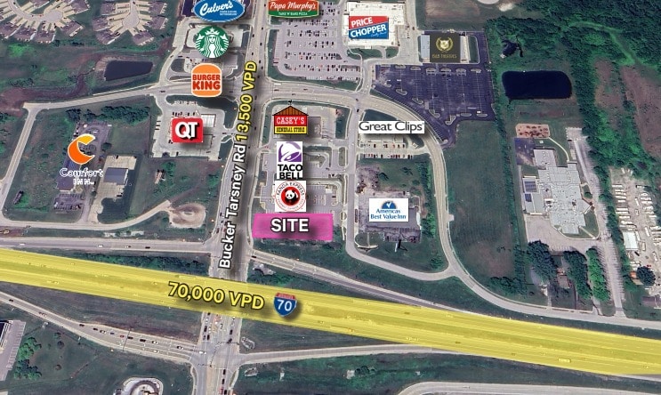 Buckner Tarsney Rd @ I-70, Grain Valley, MO for Rent