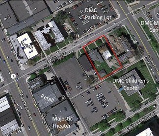 Detroit, MI Commercial Land - 80-92 E Willis St
