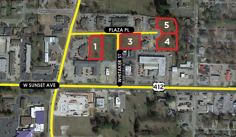 Plaza Place & Whitaker St, Springdale, AR for Sale