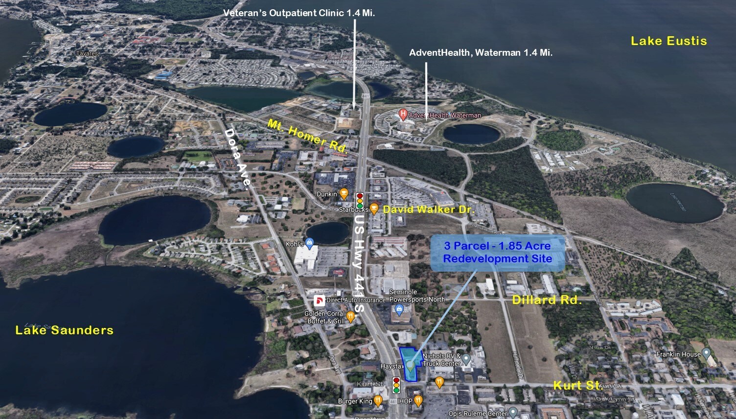 0 US 441 S Hwy, Eustis, FL for Sale
