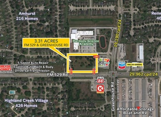 Houston, TX Commercial - SWC Of West & N Eldridge Pkwy rd