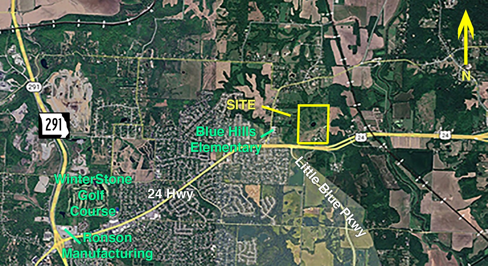 Northeast of N Blue Mills Rd & 24 hwy, Independence, MO for Sale