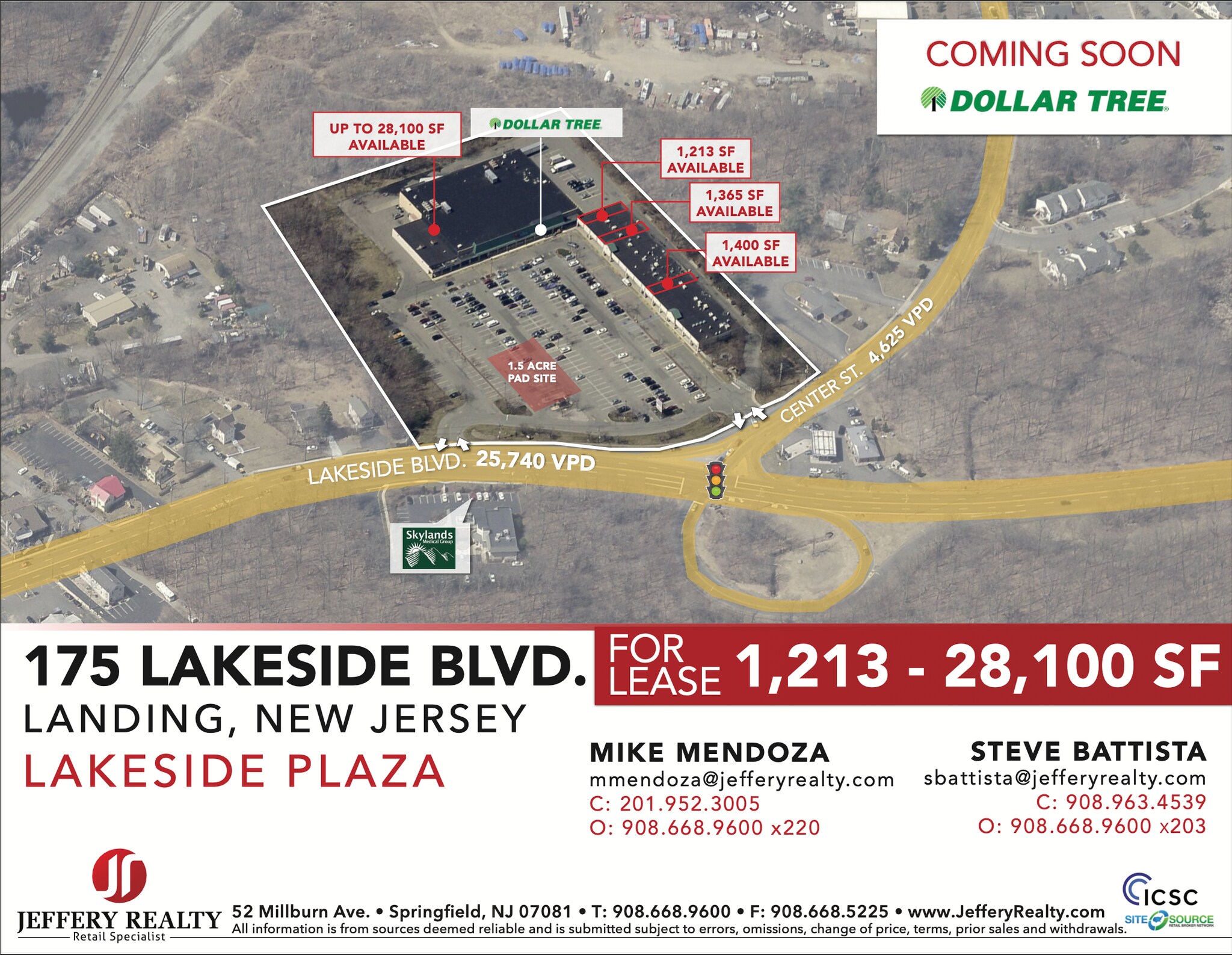 175 Lakeside Blvd, Landing, NJ for Rent