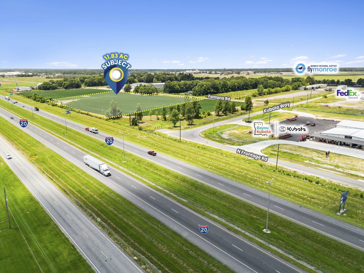 Fontana Rd, Monroe, LA for Sale