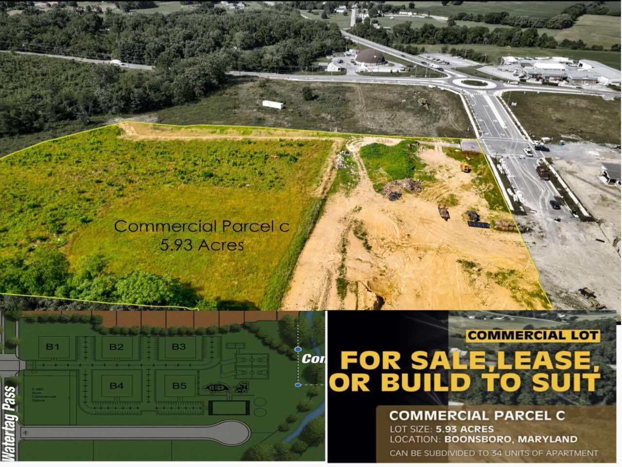 Parcel C Old National Pike, Boonsboro, MD for Sale