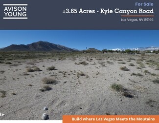 Las Vegas, NV Residential - Kyle Canyon Rd Las Vegas, NV Residential - Kyle Canyon Rd
