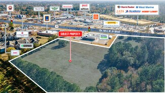 New Bern, NC Commercial Land - 3706 M L King Jr Blvd