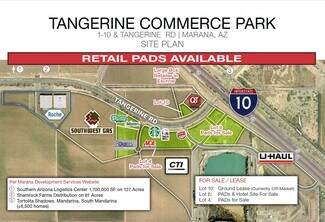 Marana, AZ Commercial Land - Tangerine & I-10