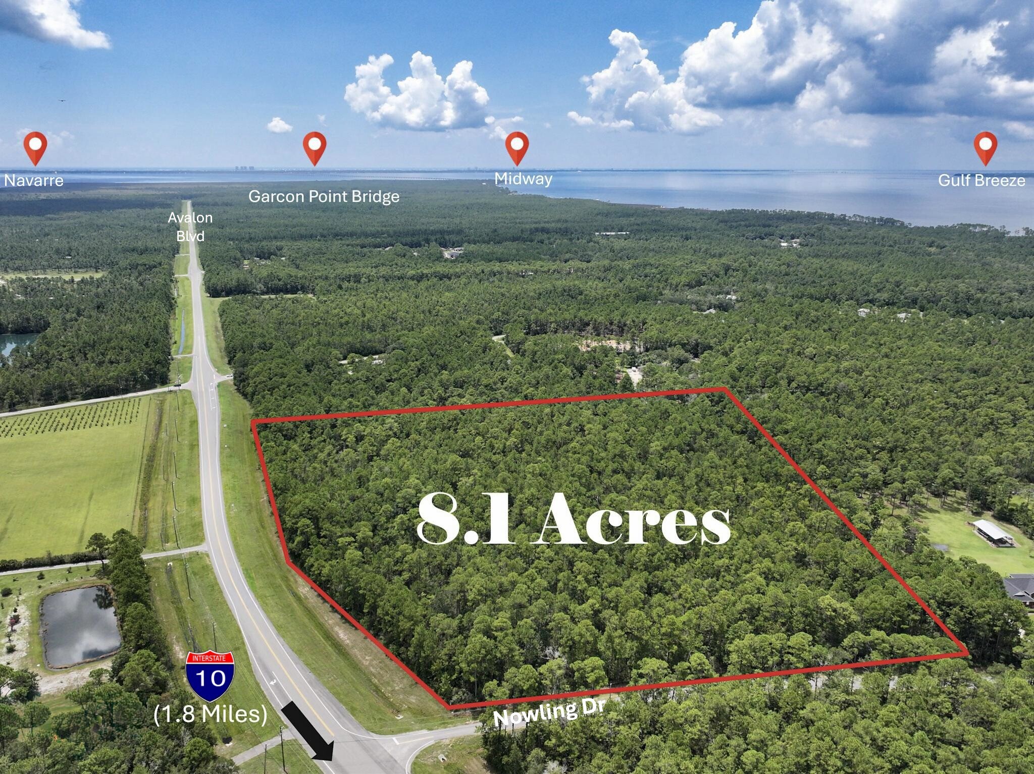 8 Nowling Dr, Milton, FL for Sale