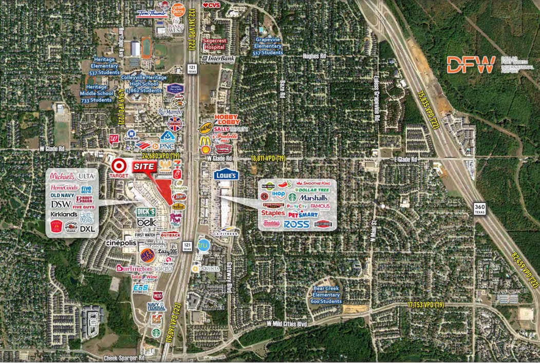 Hwy 121, Euless, TX for Rent