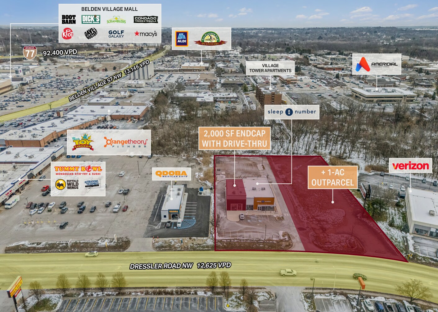 4990 Dressler Rd NW, Canton, OH for Rent