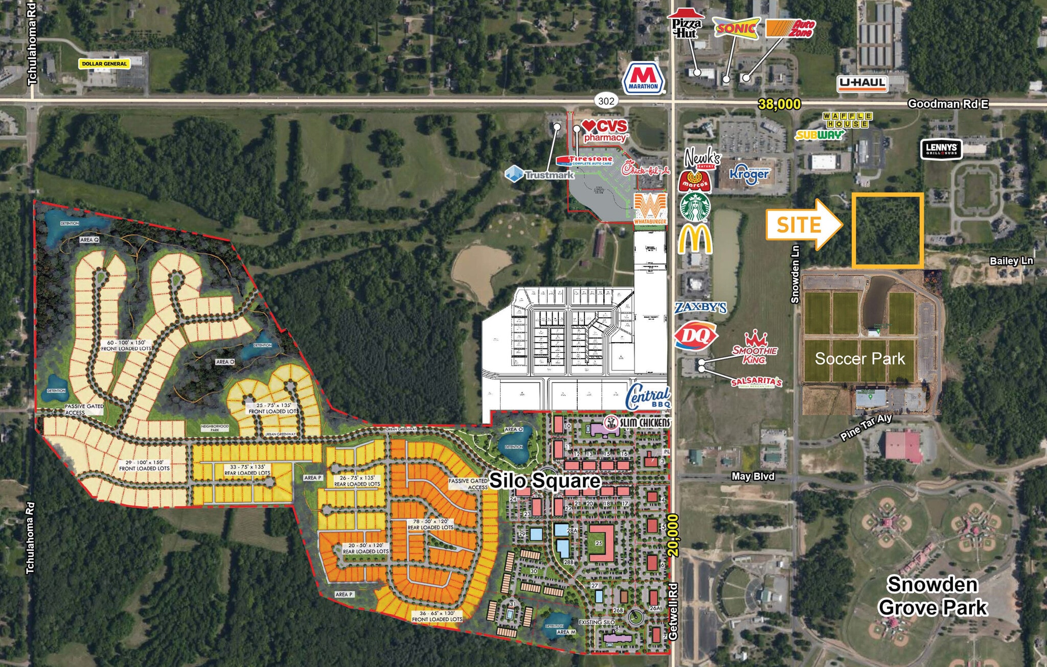 Snowden Lane, Southaven, MS for Sale