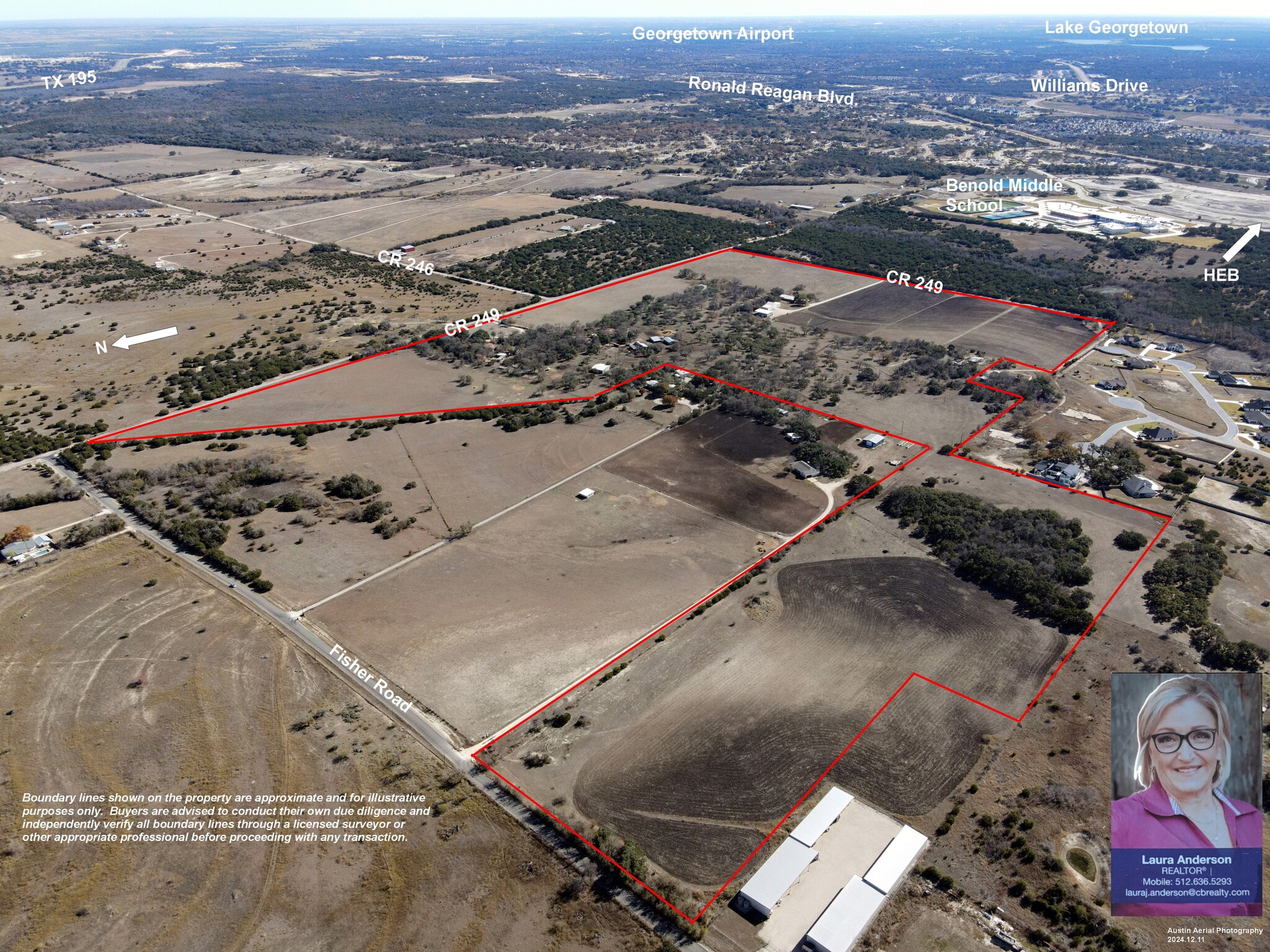 1250 County Road 249, Florence, TX for Sale