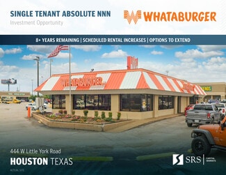 Houston, TX Fast Food - 444 W Little York Rd