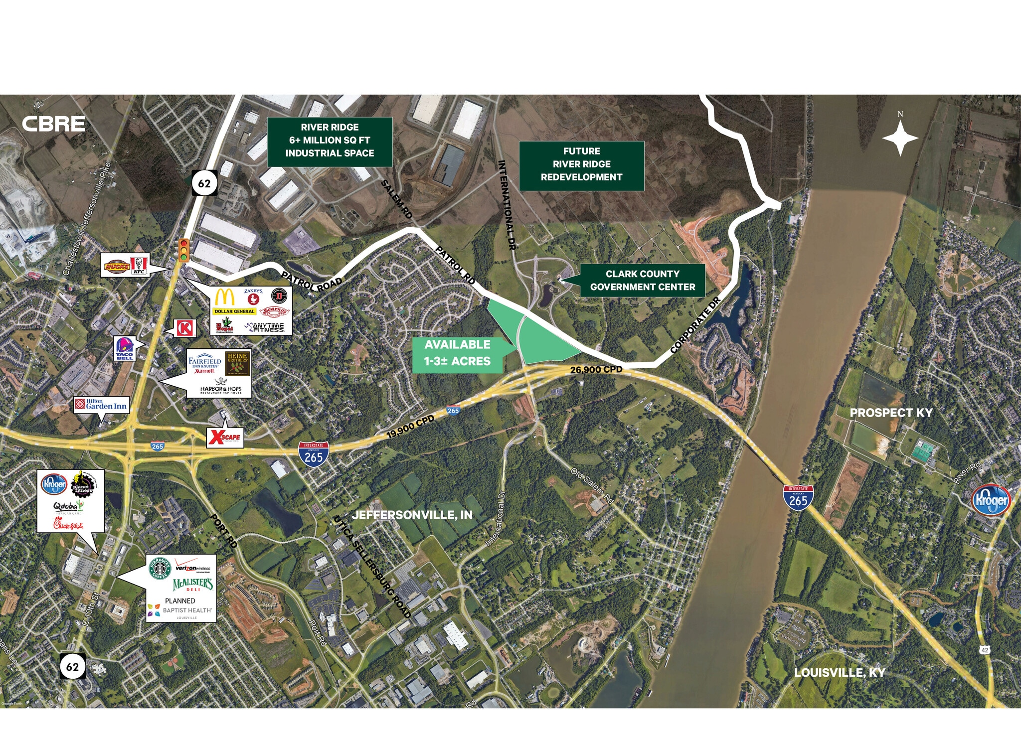 Old Salem Rd @ I-265, Jeffersonville, IN for Rent