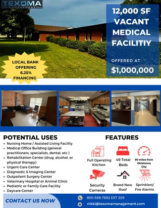 Tonkawa, OK Health Care - 1301 N 5th St
