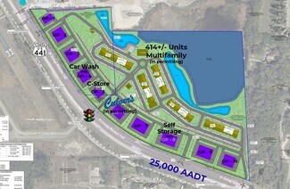 Apopka, FL Commercial Land - 3927 W Orange Blossom Trl