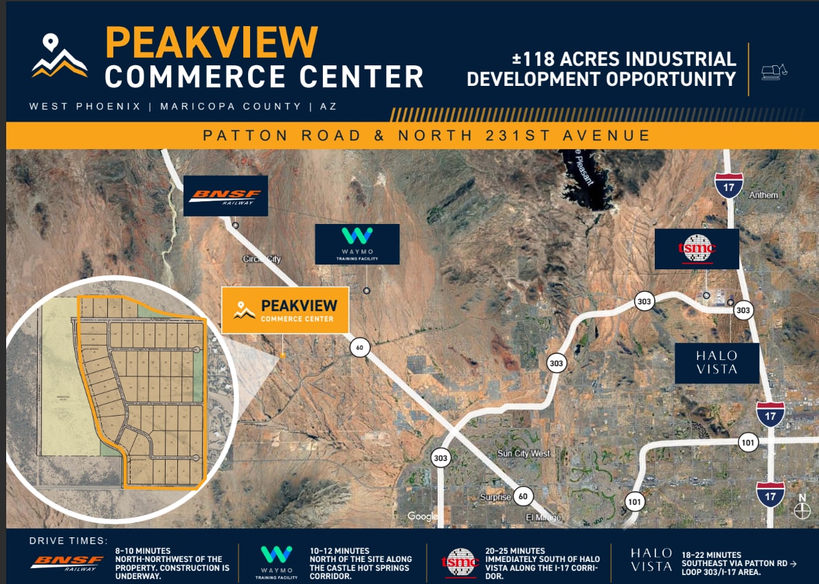 NWC Patton Rd & 231st Ave, Wittmann, AZ for Rent