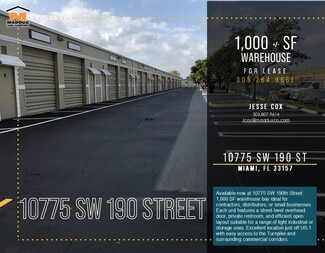 Miami, FL Industrial - 10775 SW 190th St