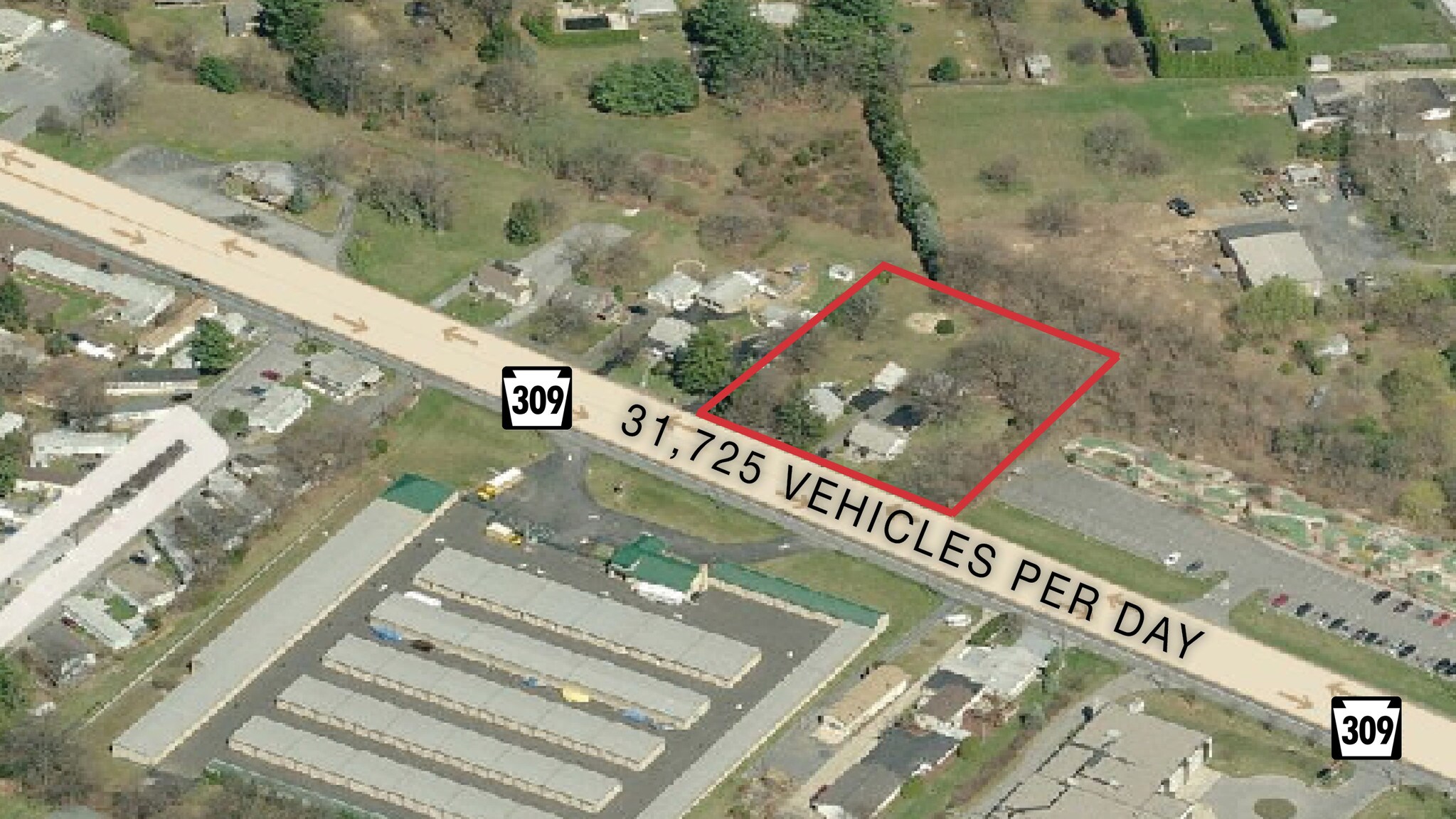 5039-5055 Route 309, Center Valley, PA for Sale
