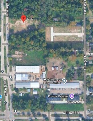 Houston, TX Commercial Land - 5732 Wheatley St