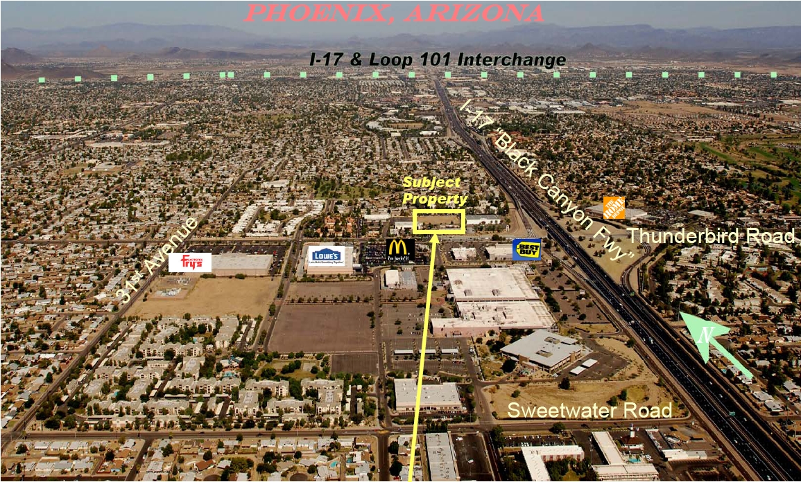 E Thunderbird Rd @ I-17, Phoenix, AZ for Sale