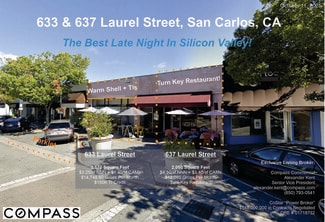 San Carlos, CA Retail - 633-637 Laurel St