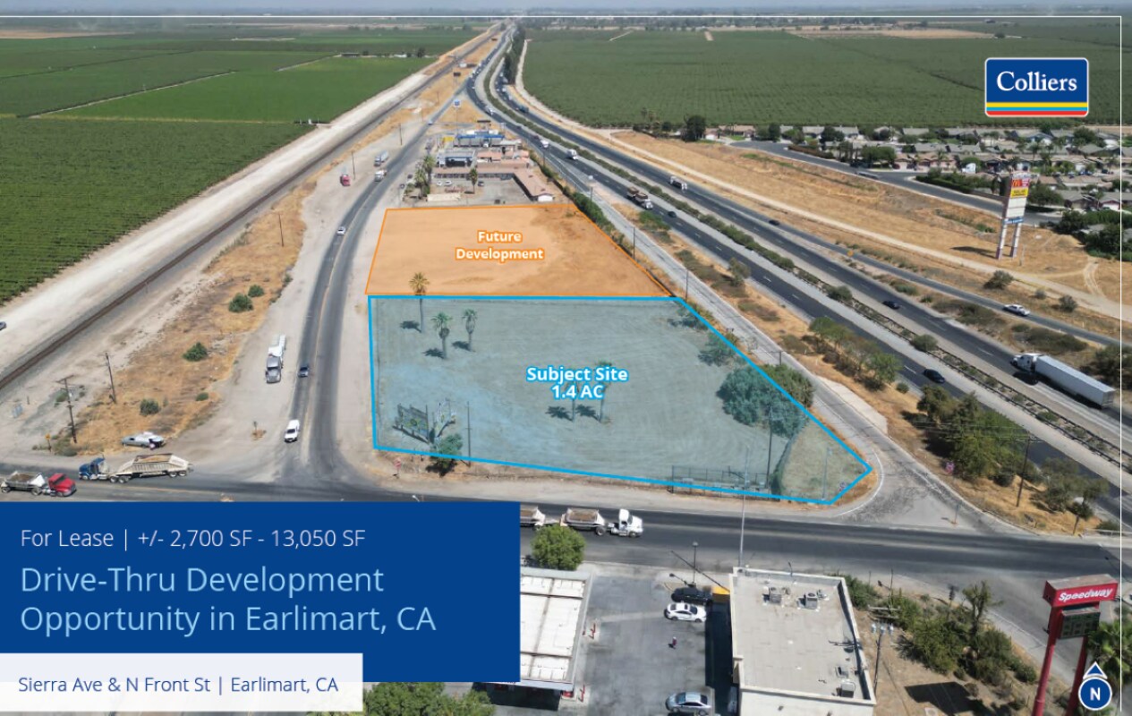 Sierra Ave @ Front Street, Earlimart, CA for Rent